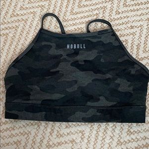 NoBull High Neck Sport Bra EUC